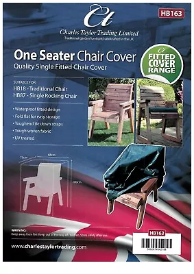 Charles Taylor Wooden Garden Furniture Fitted Chair Cover • £19.95