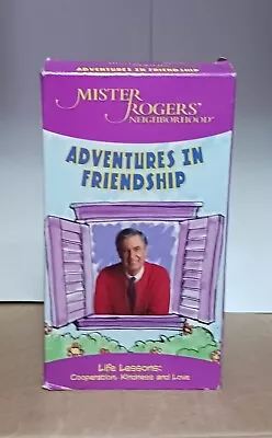 Mister Rogers' Neighborhood - Adventures In Friendship - VHS • $7.49