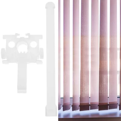 12 Sets Vertical Blind Repair Clip Slats Carriers Window Blind Replacement Kit • $9.58