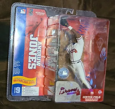 McFarlane MLB Series 9 Andruw Jones Atlanta Braves #25 Figure Baseball 2004 • $15