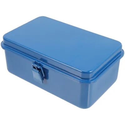 Iron Sheet Tool Box Multipurpose Mechanic Tools Toolbox Chests • $22.41