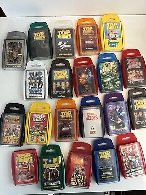 Top Trumps Bundle - Harry Potter Star Wars Family Guy LOTR Cars X21 • £19.99