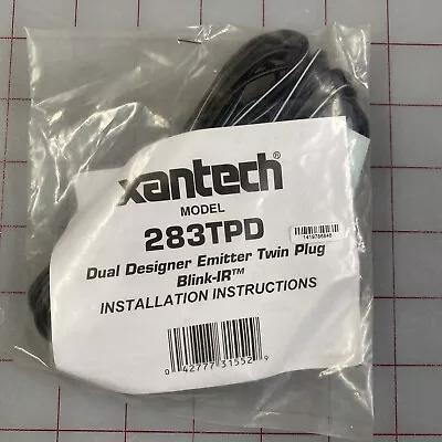 283TPD Xantech Dual Designer Emitter Twin Plug Blink-IR • $15