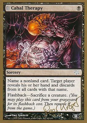 Cabal Therapy - Kröger Version 2 | NM | WCD - World Champion Decks 2003 | Magic • $1.80