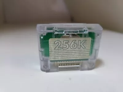 Clear 256k Memory Card For Nintendo 64 N64 With Removable Cr2032 Battery B4 • $8.95
