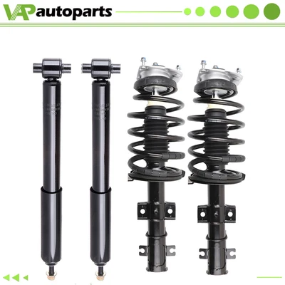 $260.29 • Buy FWD For 2001-07 Volvo V70 Front Complete Strut Spring And Rear Shocks W/ Spring