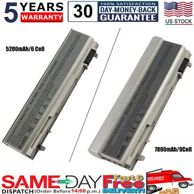 E6400 E6500 Battery For Dell Latitude E6410 E6510 PT434 MP303 4M529 W1193 9Cell  • $15.99