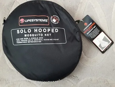 Life Systems Solo Hooped Mosquito Net For Single Bed Permethrin Impregnated BNIP • £9.99