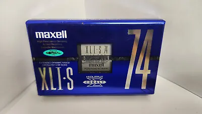 Maxell XLI-S 74 Min. Type I Blank Cassette Tape - Made In Japan - Rare! • $41.99