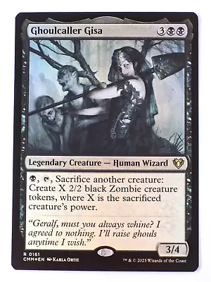 MTG Ghoulcaller Gisa - Commander Masters [Foil] NM • $4