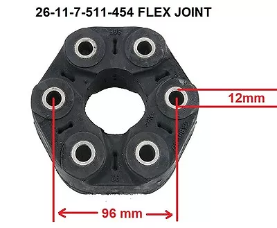 Driveshaft Shaft Flex Disc Joint Fits BMW E36E3 ; DRIVESHAFT FLEX JOINT • $44.88