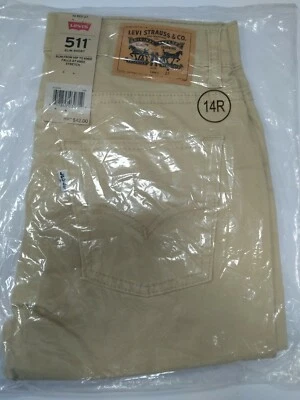 £12.81 • Buy Levi's 511 Slim From Hip To Knee Stretch Chino Shorts Boys Colour Beige UK W27