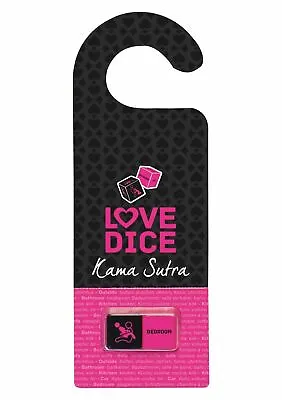 Kama Sutra 2 X Dice Game Couples Adult Fun Do Not Disturb Sign Sex Aid Gift Sexy • £5.99