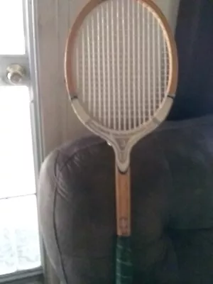 Davis Tad  Pzrofessional Wood Tennis Racquet Vintage Very Clean • $34