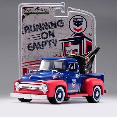 Greenlight 1:64 Diecast Vehicles 1954 Ford F-100 With DROP-IN TOW HODK Cars • $28.59