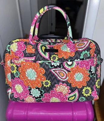 Vera Bradley Traveler Luggage Bag - Ziggy Zinnia - $120 MSRP EUC • $11.50