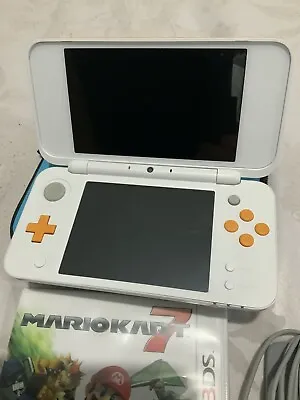 Nintendo 2DS XL White/Orange Console With Mario Kart 7 3ds Game And Case. Used • $299