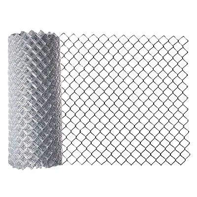 ALEKO Galvanized Steel 5 X 50 Feet Roll Chain Link Fence Fabric 11.5-AW Gauge • $197.10