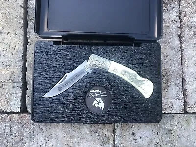 Japan LAKOTA National Rifle Association NRA Folding Knife  • $145