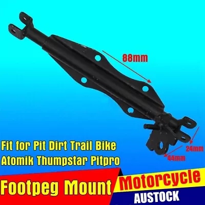 Dirt Pit Bike Foot Peg Rest Stand Mount Bracket For CRF50 CRF70 Atomik Thumpstar • $27.85