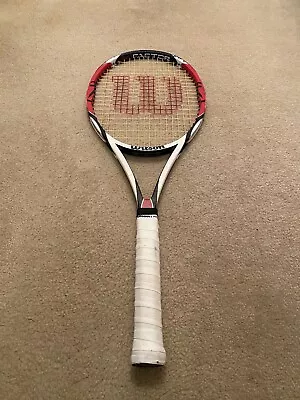 WILSON K-Factor Six One Tour 90 Roger Federer Pro Staff Tennis Racquet 4 1/4 • $168.88