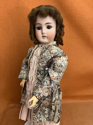 Antique Pretty 23  German Bisque Head Doll William Goebel B4 Comp Body Nice • $24.99