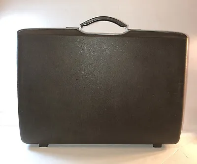 VTG Samsonite Royal Traveller Slim Hard Shell Briefcase Attache Brown No Key • $44