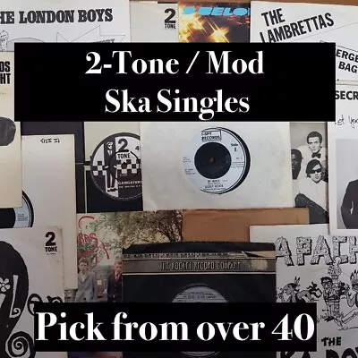 £11.95 • Buy SKA / 2-TONE / MOD - 45rpm SINGLES - Pick From Over 40 Records RARE & COLLECTORS