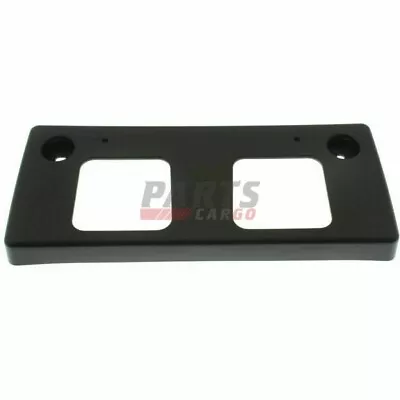 Fits 2016-2018 Nissan Maxima Sedan Front License Plate Bracket Textured Black • $23.35