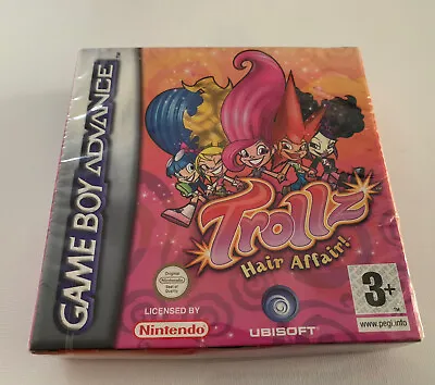 Factory Sealed TROLLZ HAIR AFFAIR Gameboy Advance Game * BOXED • £25.72