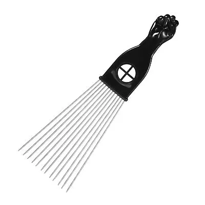 Metal African Hair Picks Afro Hair Pick Comb For Women And Men 9.06 X2.83  • $6.57