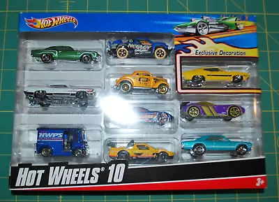 2011 Mattel Hot Wheels 10-Car Pack Exclusive Deco - '70 Ford Torino - Yellow • $19.99