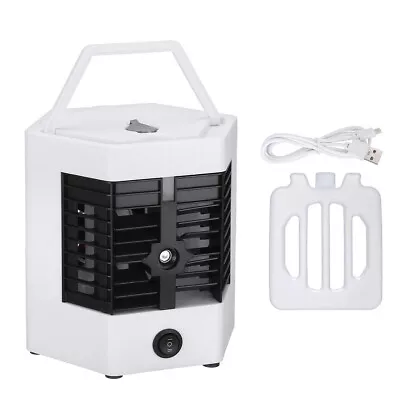 Mini Portable Air Conditioner Personal Portable Cooler Cooling Fan Humidifier • $20.99