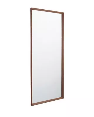 Habitat Agatha Walnut Brown Mirror Large Rectanugular Modern Design 55 X 140cm • £99.99