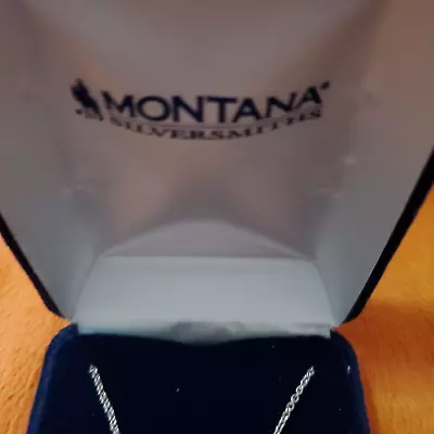 Montana Silver Necklace 18 Inch Length. New In Box • $55