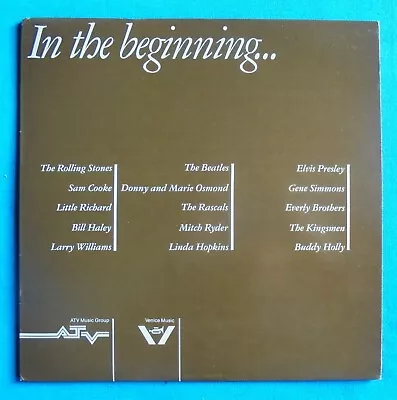 In The Beginning Rare ATV  Broadcast Only  Lp- BeatlesRolling StonesElvis + • $44.99