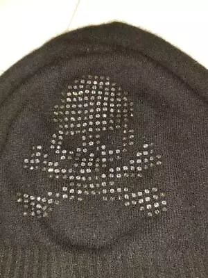 Mastermind Japan Skull Knit Cap Hat Beanie Men L Swarovski Rare From Japan USED • $396.91