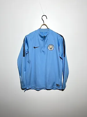 Nike Manchester City Training Dry Squad Long Sleeve Jersey Size M • $35