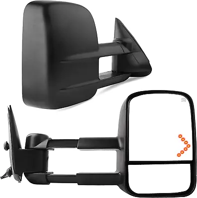 Compatible With 2003-2006 Chevy Silverado Tahoe GMC Sierra Extendable Tow Mirror • $155.99