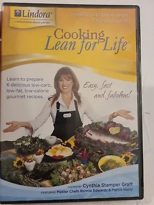 NEW Cooking Lean For Life DVD 2006 Cynthia Stamper Graff Lindora Weight Control • $7.19