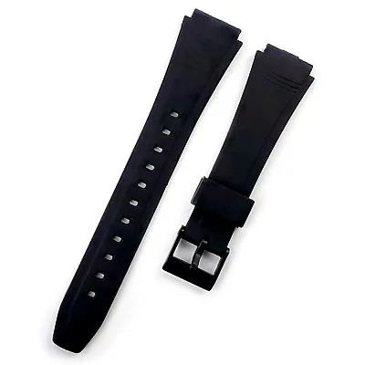 Black Casio DB36 Watch Strap 18mm Replacement Mens Data Bank DB-36-1AV  • £4.95