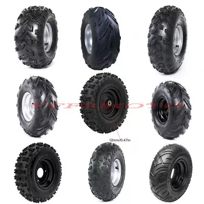 6'' 7'' 8'' Wheel Tire Rim 3 Hole 4 Hole For 4 Wheeler Go Carts Golf Trike Razor • $54.20