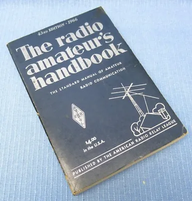 1966 ARRL Radio Amateur’s Handbook – 43rd Edition • $17.99