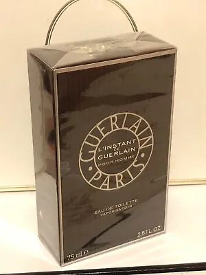 Guerlain L'instant De Guerlain Pour Homme EDT 75ML 2.5 Oz  New Sealed Rare • $101.99