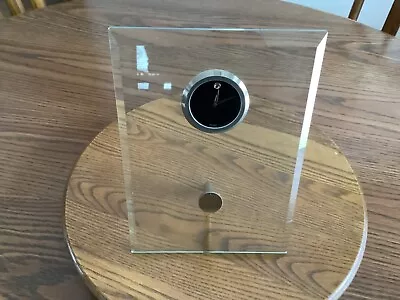 Movado ( PLQ000001M ) 9  Crystal Desk Clock • $65