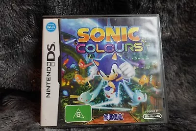 Sonic Colours / Colors Nintendo DS - Free Postage • $14.99