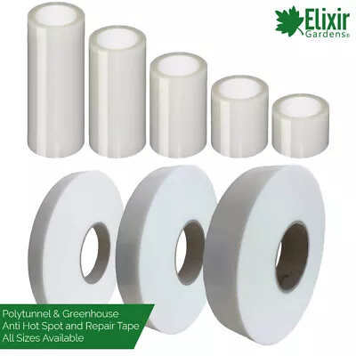 Polytunnel Greenhouse Anti Hot Spot And Repair Tape All Sizes • £38.19