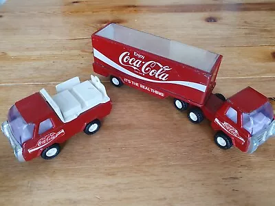 Buddy L Corp Coca-Cola Trucks X2 Tinplate Made In Japan • £0.99