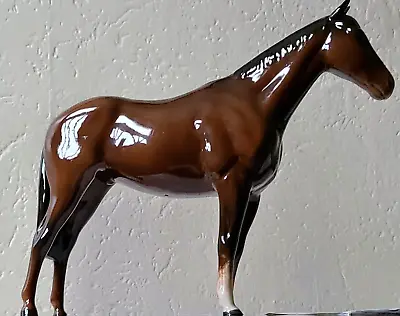 Beswick The Queens Horse 'Imperial'  Bay Brown Gloss Beautiful And Rare No. 1557 • £54.99