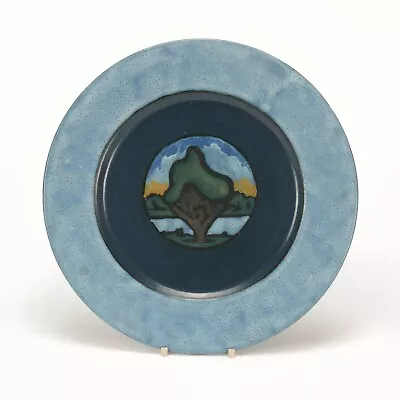 $595 • Buy PRP Saturday Evening Girls Paul Revere Pottery Edith Brown Set Landscape Plate